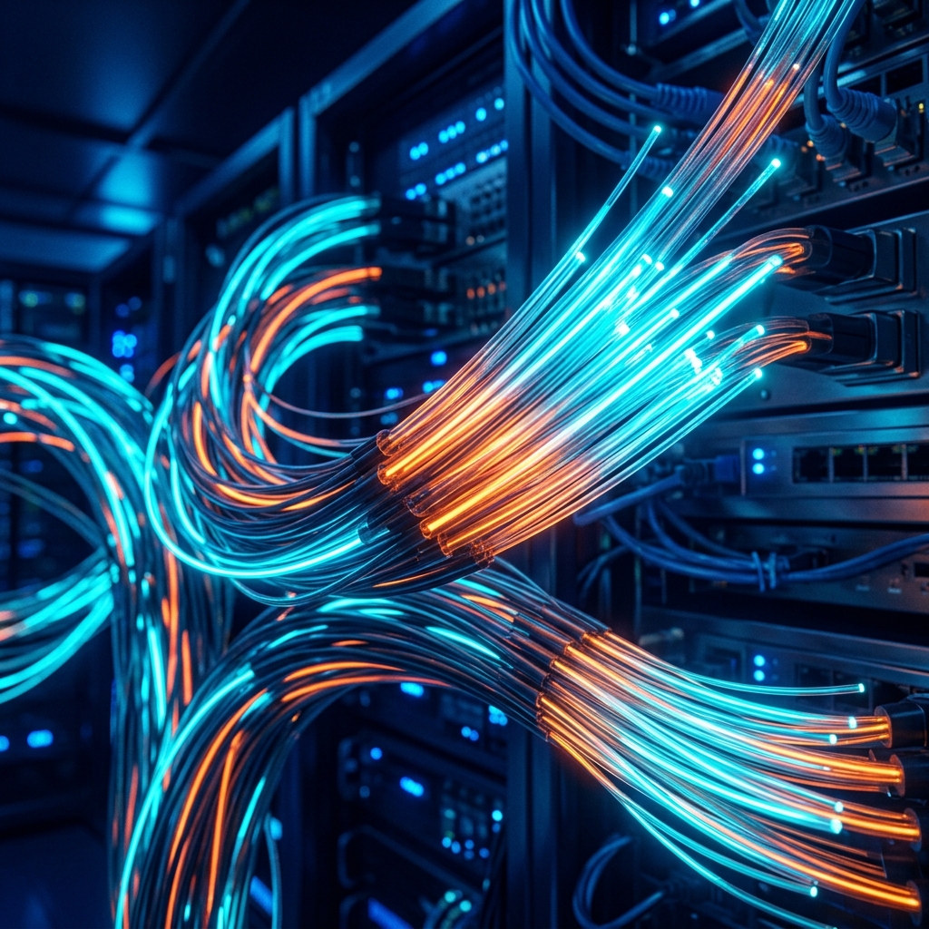 Fiber Optics Background